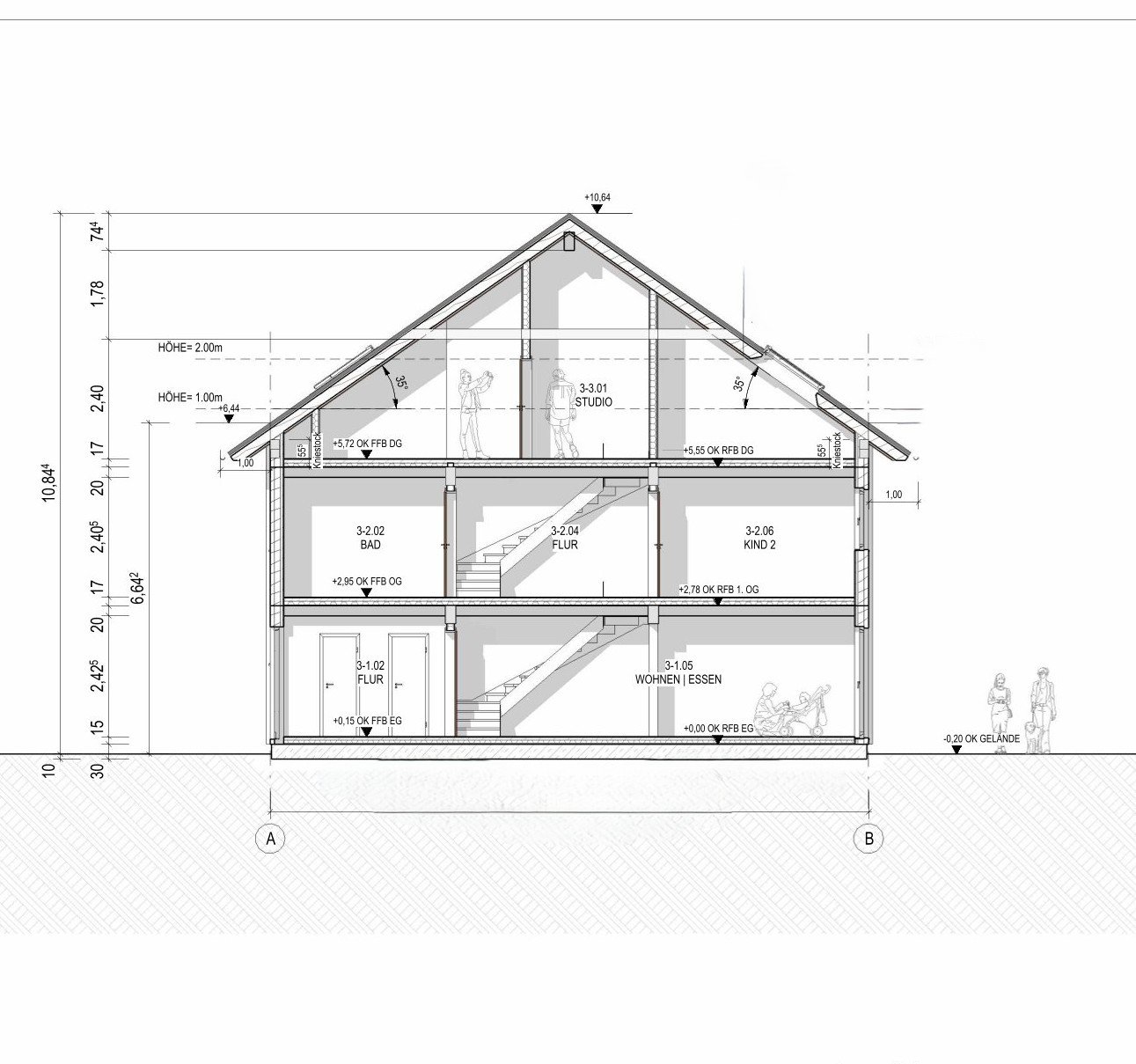 NEUBAU! Moderne Holz-Reihenhäuser (FULLWOOD) mit eigenem Garten - zentral in Weinheim
