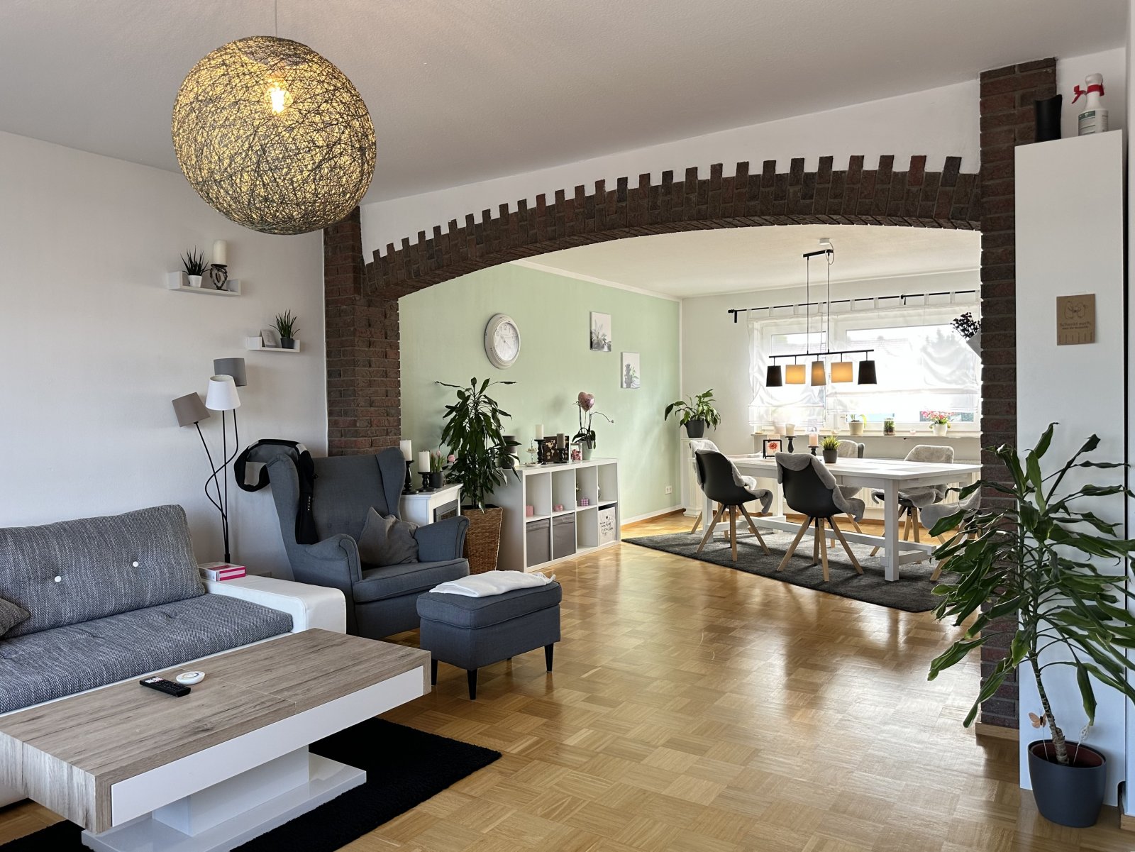 Geräumige 3-Zimmerwohnung mit Balkon und Garage in ruhiger Lage in der Weinheimer Weststadt