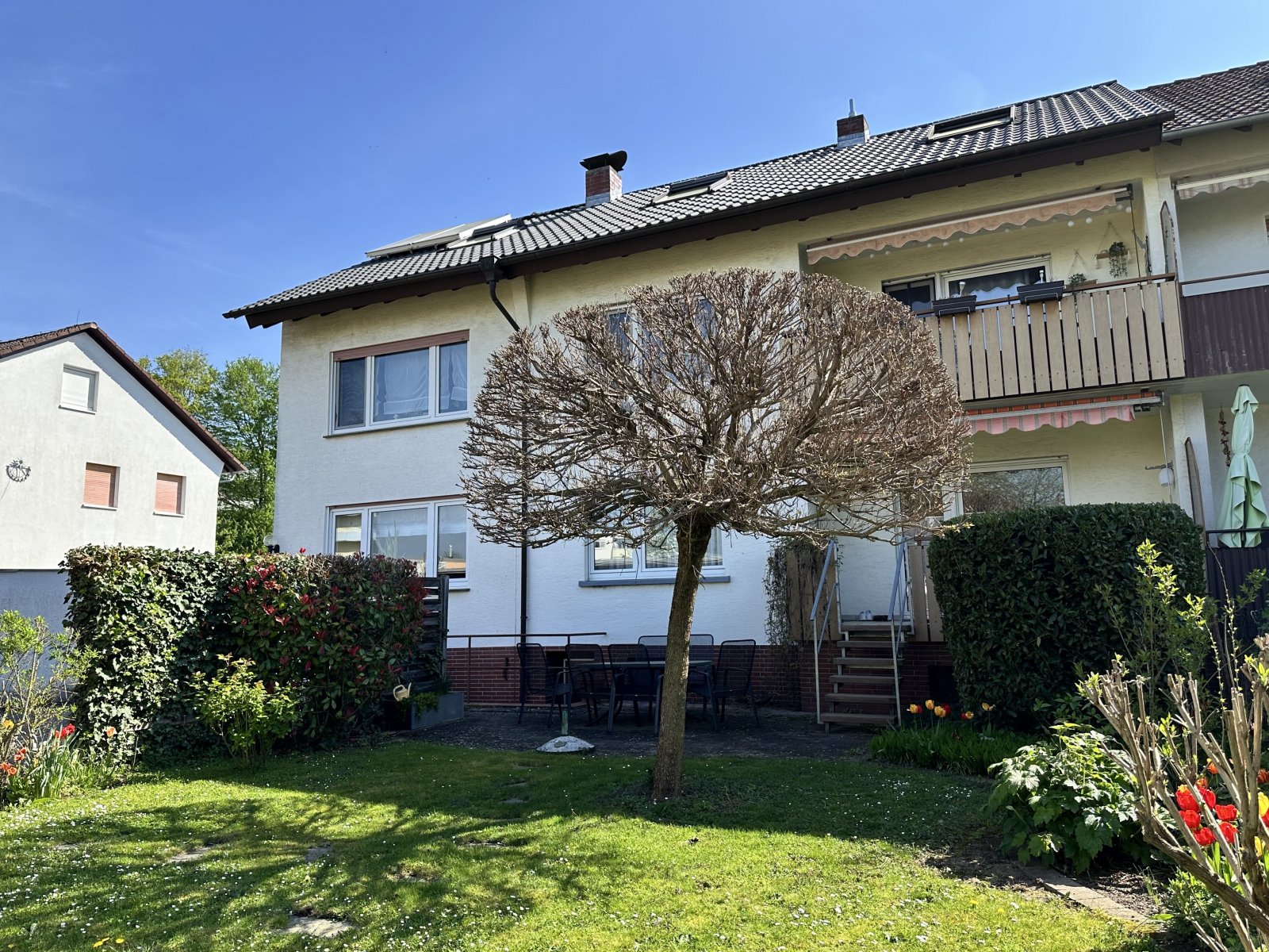 Geräumige 3-Zimmerwohnung mit Balkon und Garage in ruhiger Lage der Weinheimer Weststadt
