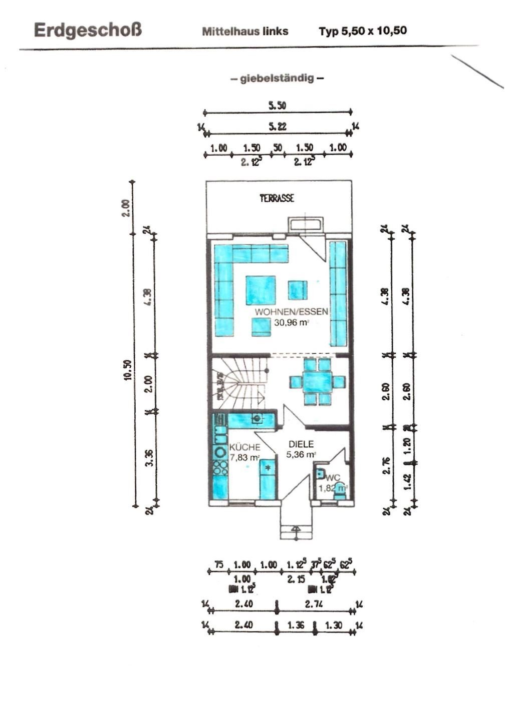 Reihenmittelhaus mit Garten – ideal für die kleine Familie