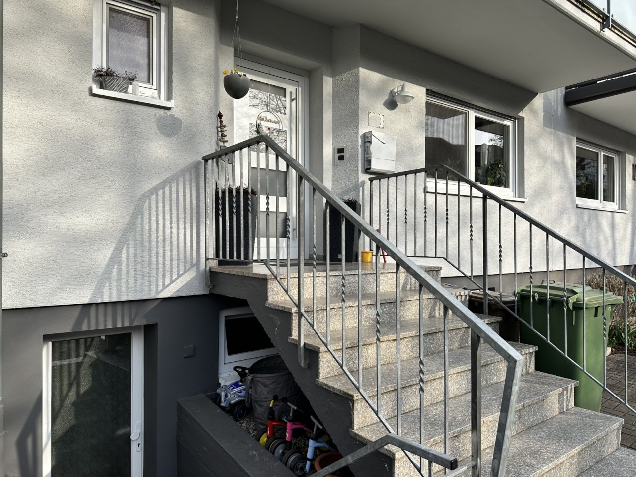 Treppenaufgang zum Haus