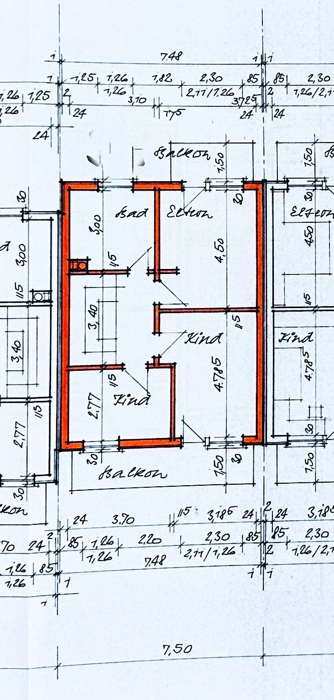 Grundriss Obergeschoss