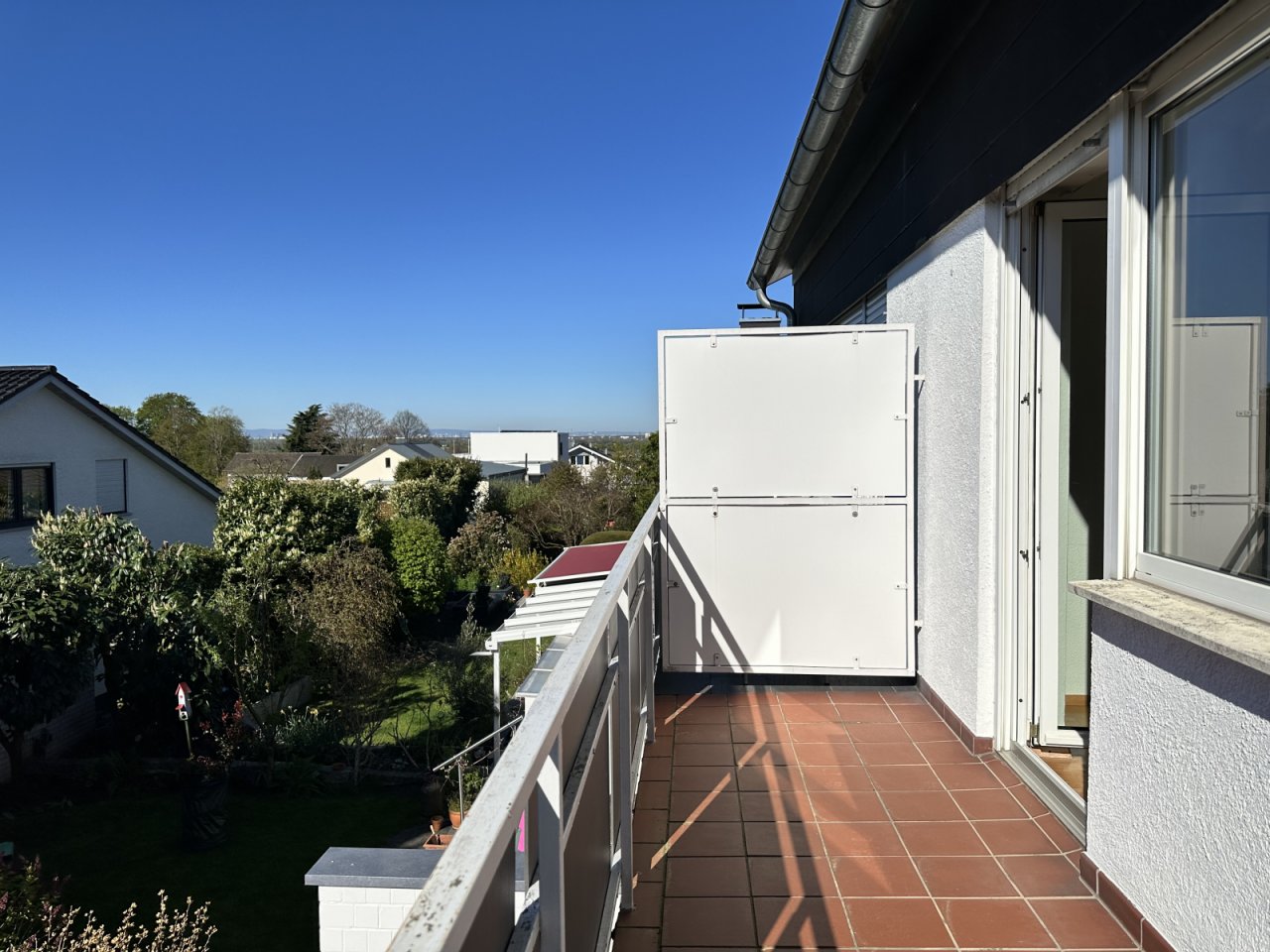Balkon mit Aussicht im OG