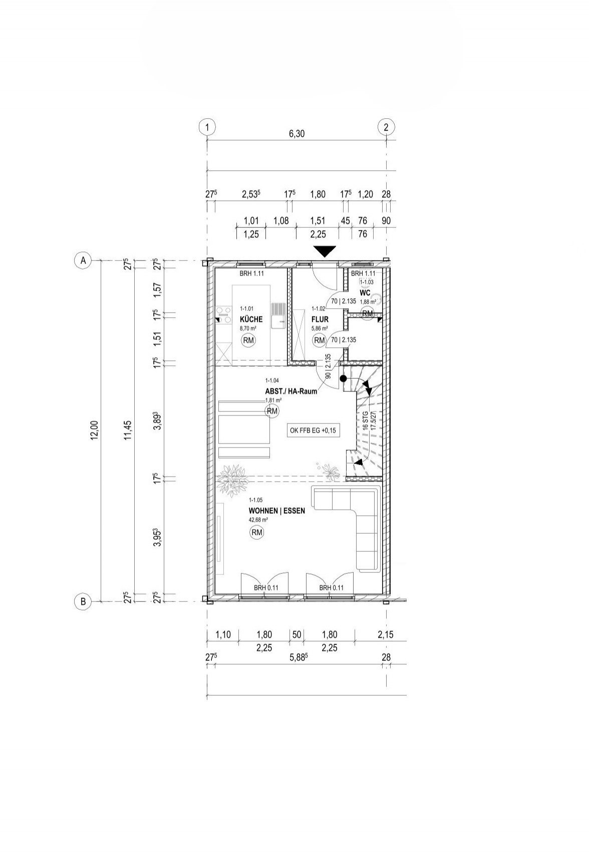 Beispiel Grundriss EG