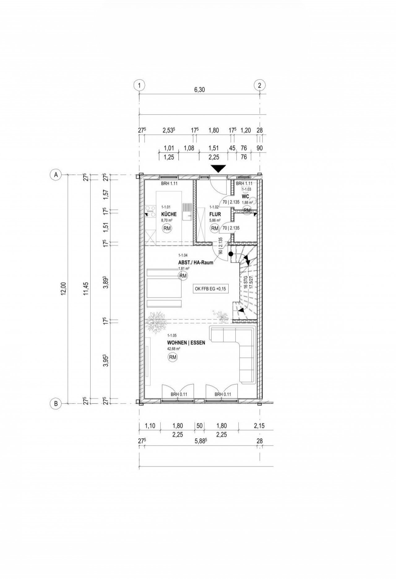 Beispiel Grundriss EG
