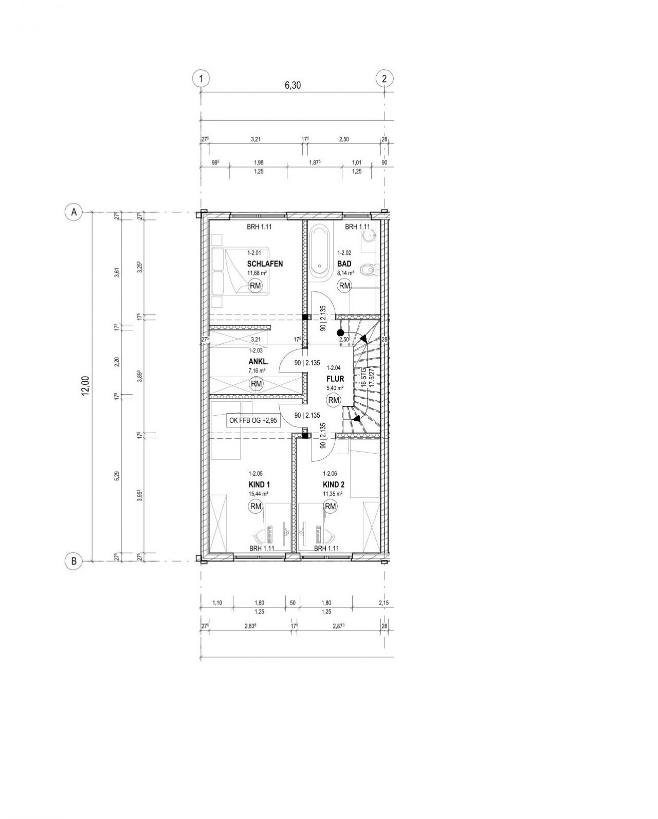 Beispiel Grundriss OG