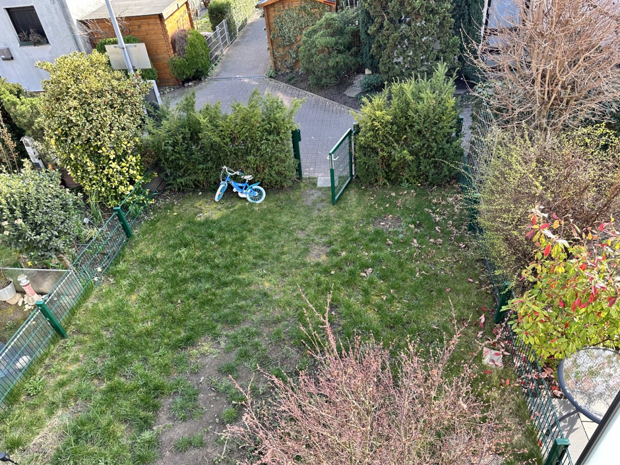 Blick auf den Garten