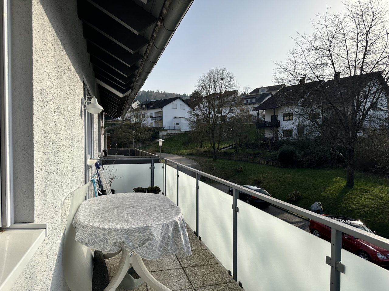 Balkon im Obergeschoss vorne Balkon im Obergeschoss vorne