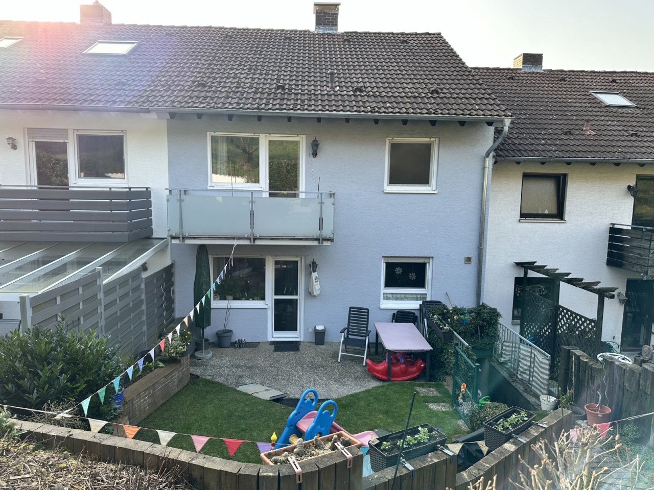 Rückansicht des Hauses Rückansicht des Hauses