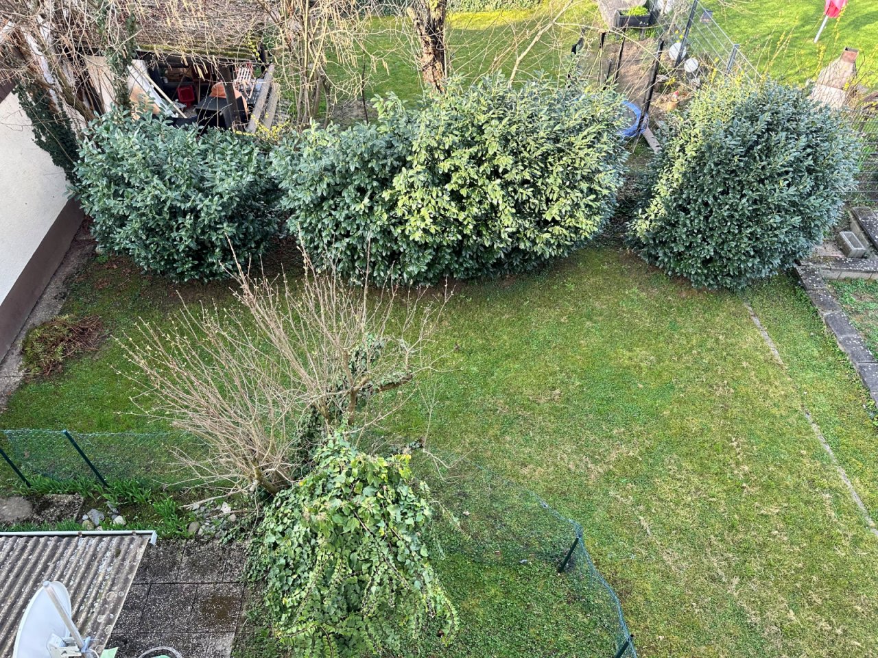 Garten von oben Garten von oben