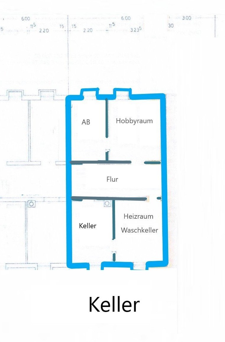 Grundriss Keller Grundriss Keller