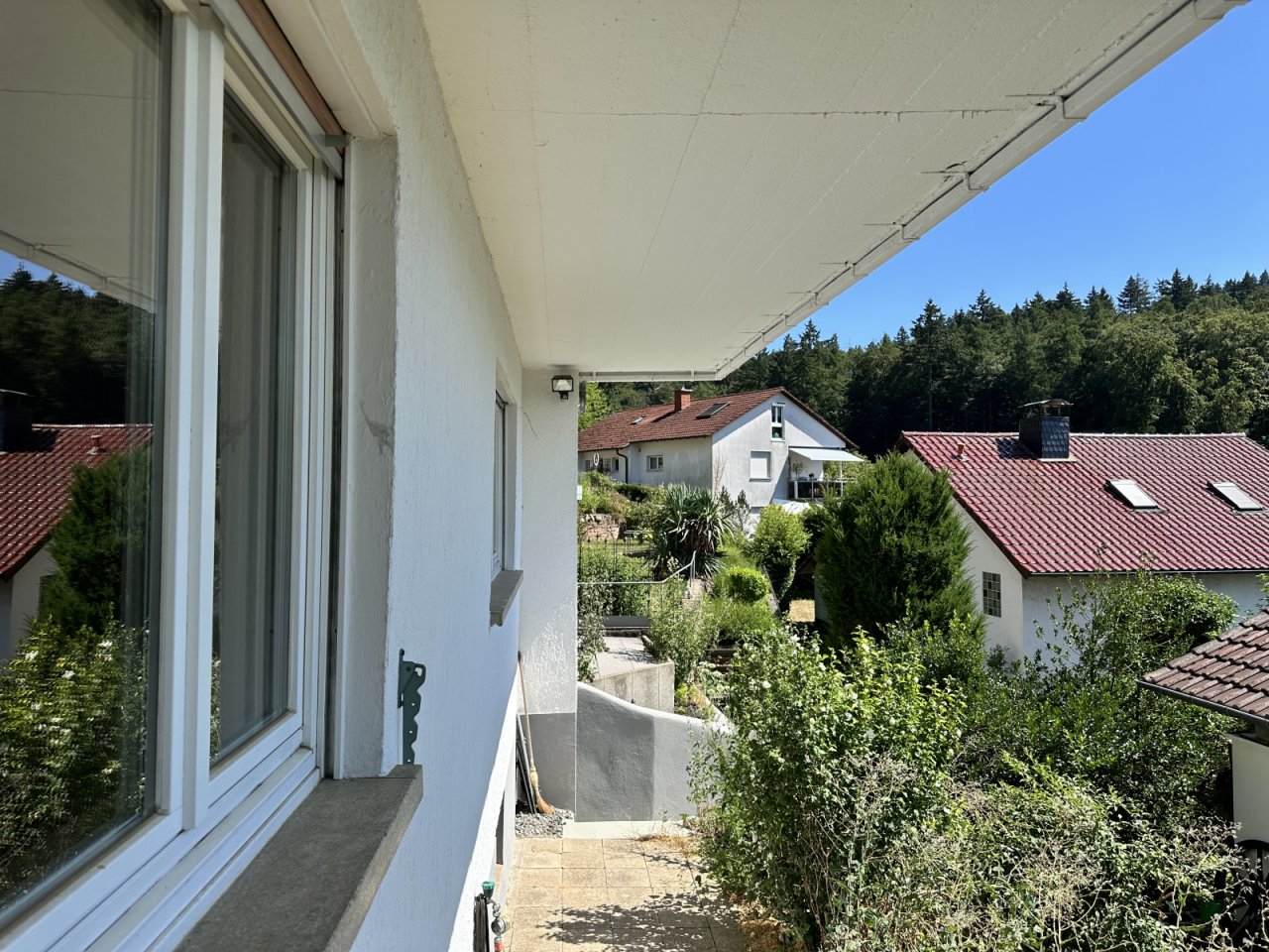 überdachter Gaertenbereich