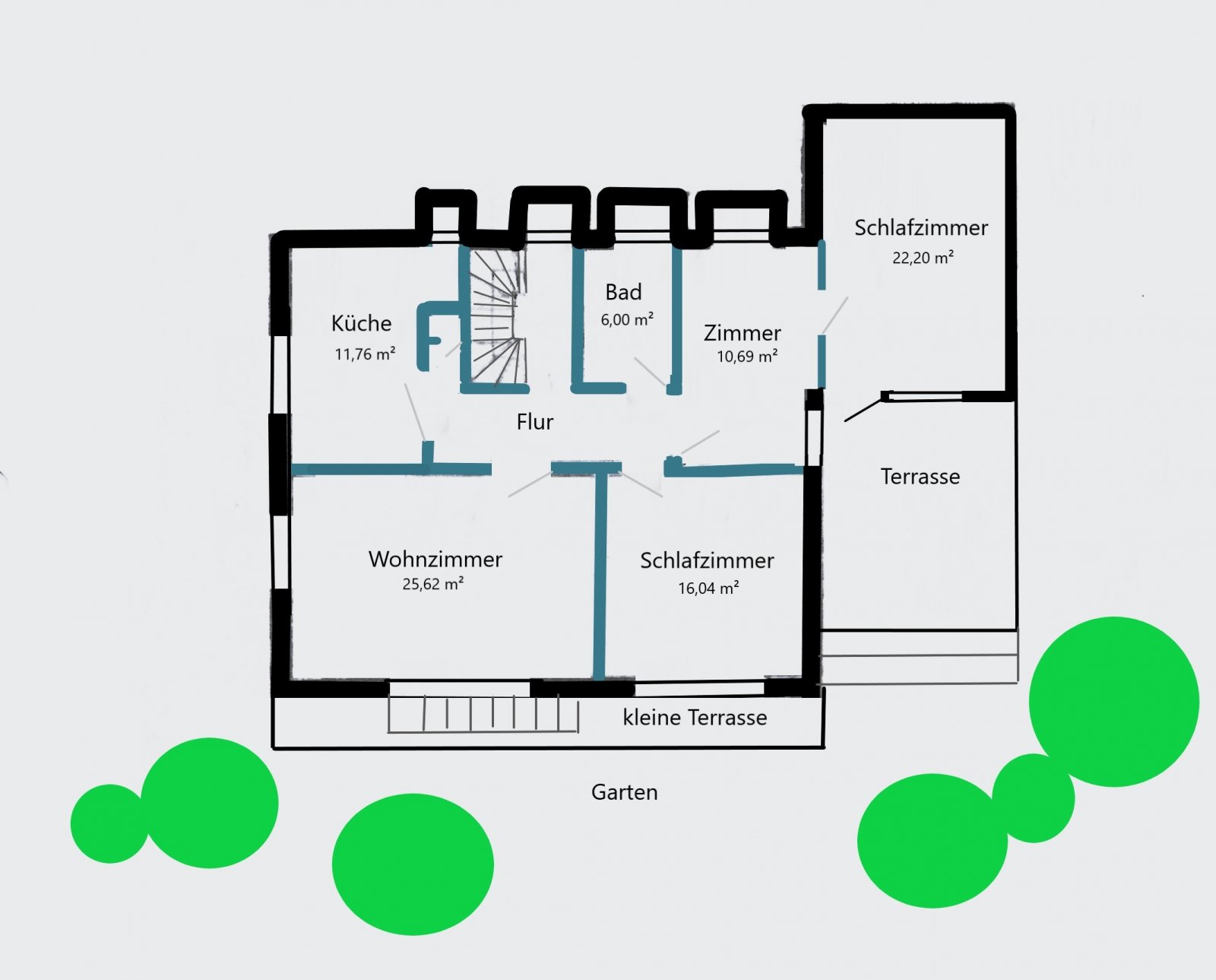 Grundriss Wohnung