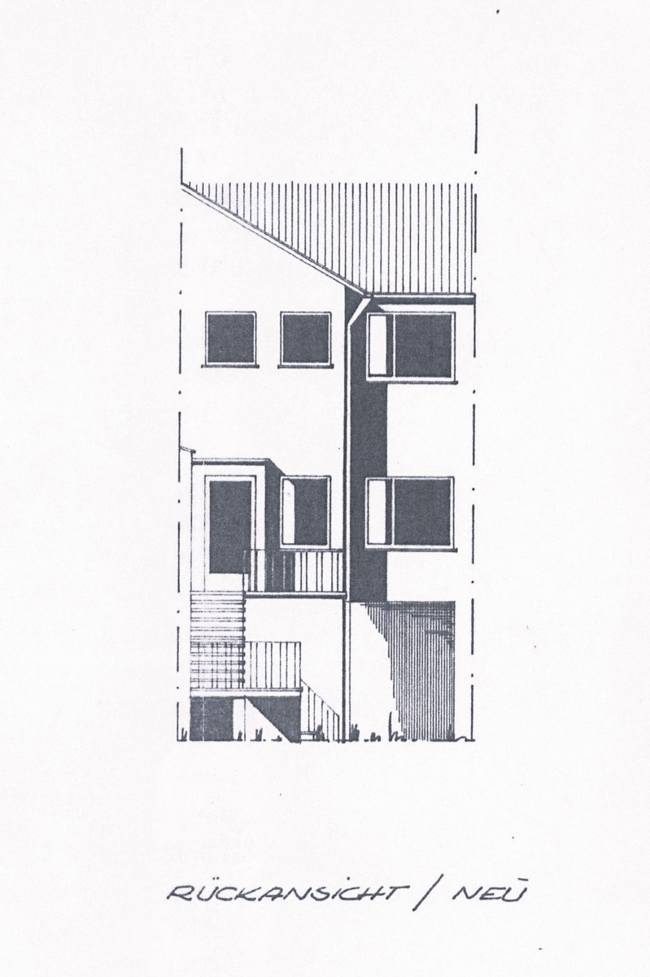 Grundrisse Rückansicht Grundrisse Rückansicht