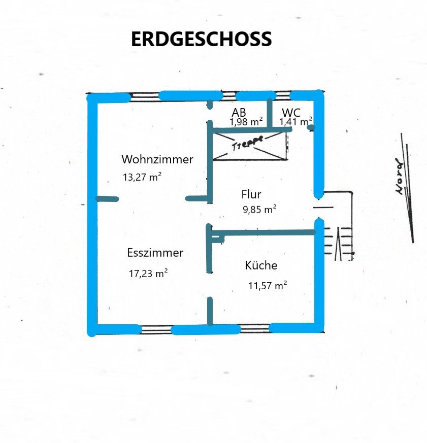 Grundriss Erdgeschoss Grundriss Erdgeschoss