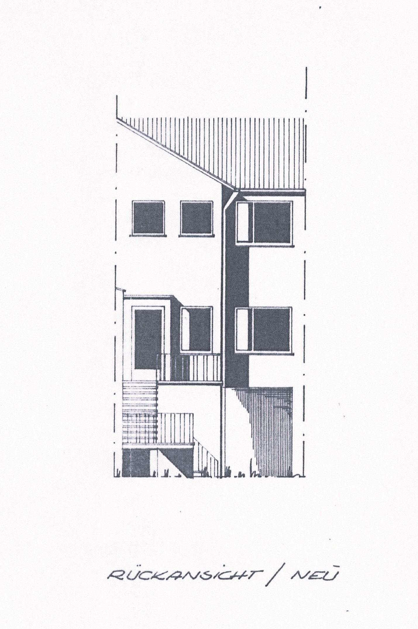 Grundrisse Rückansicht Grundrisse Rückansicht