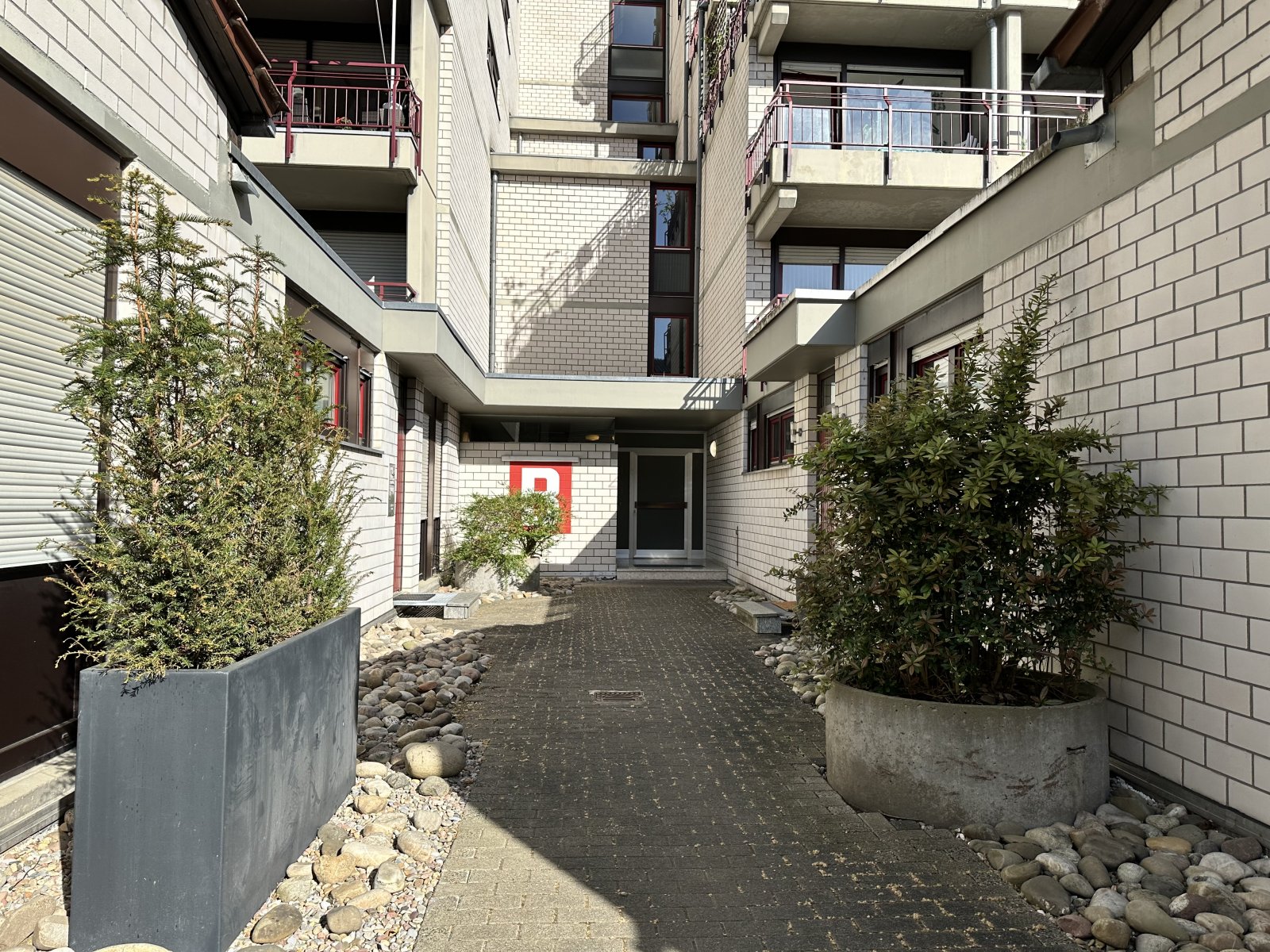 gepflegter Hauseingang gepflegter Hauseingang