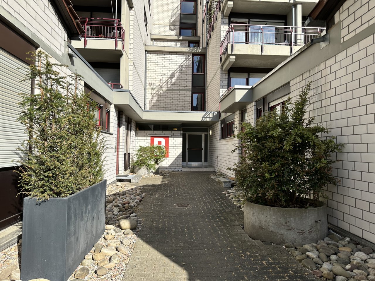 gepflegter Hauseingang gepflegter Hauseingang