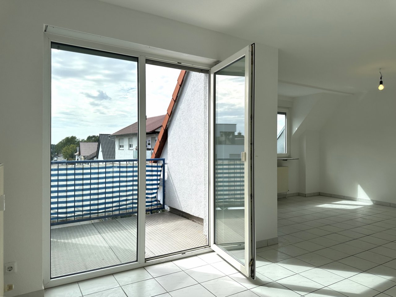 Balkon mit Westausrichtung Balkon mit Westausrichtung