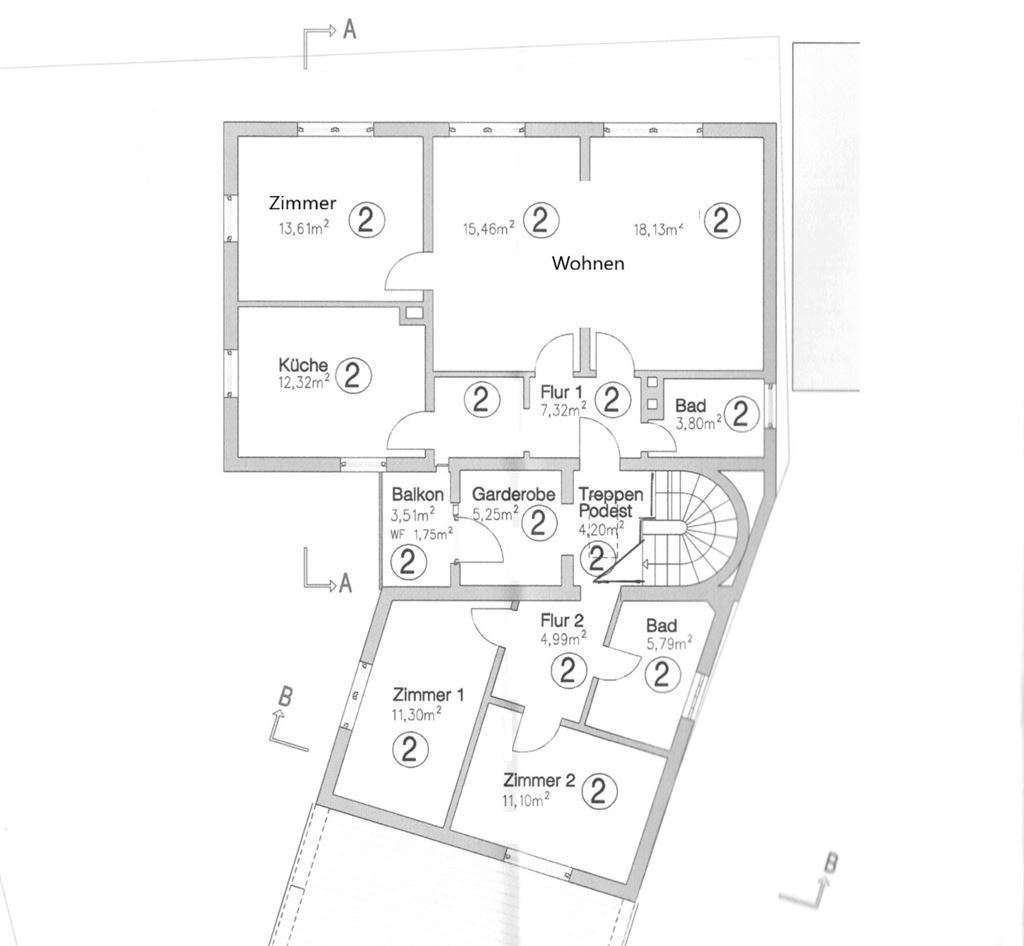 Grundriss Obergeschoss Grundriss Obergeschoss
