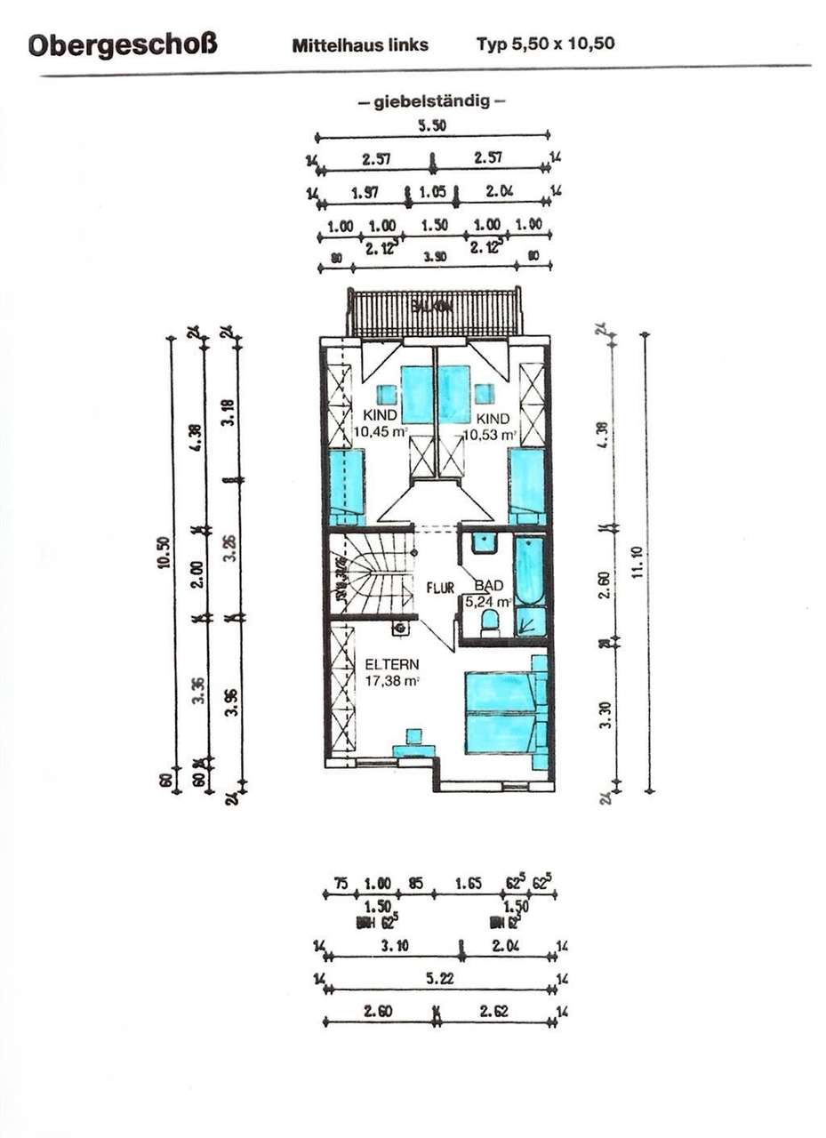 Grundriss Obergeschoss Grundriss Obergeschoss
