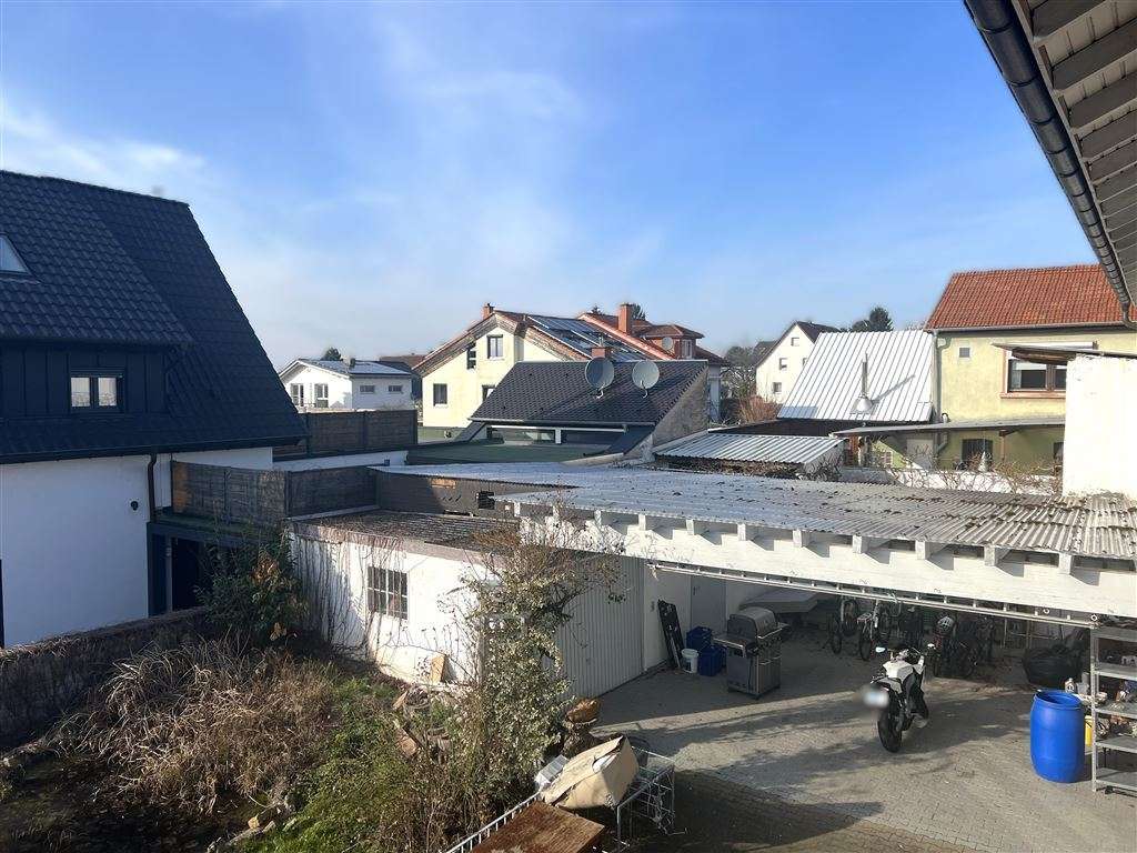 Überdachter Hinterhof Überdachter Hinterhof