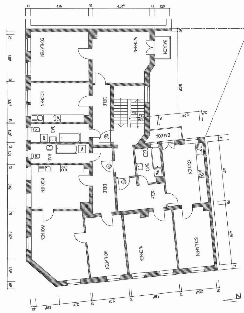 2. Obergeschoss 2. Obergeschoss