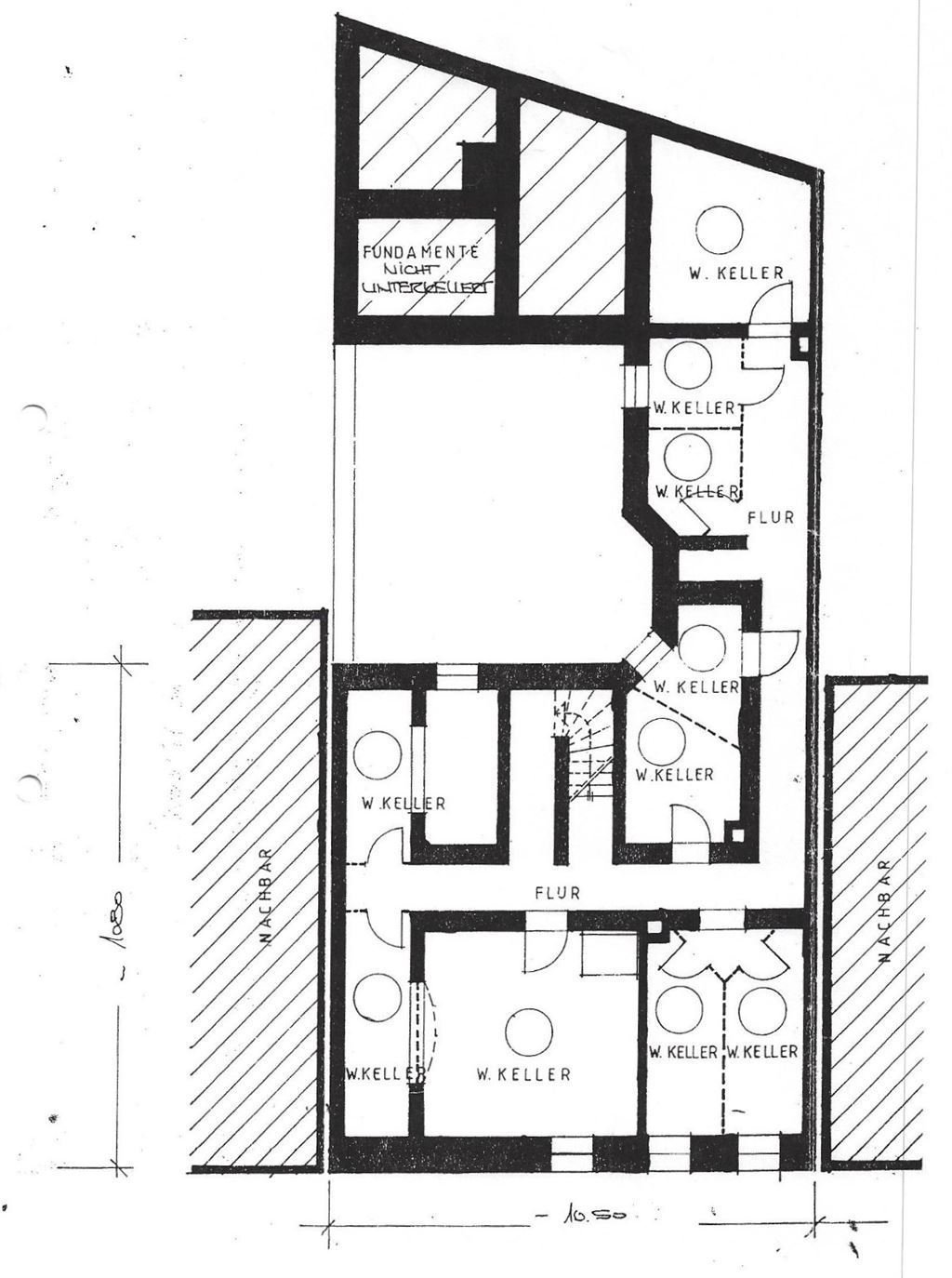 Grundriss Keller Grundriss Keller