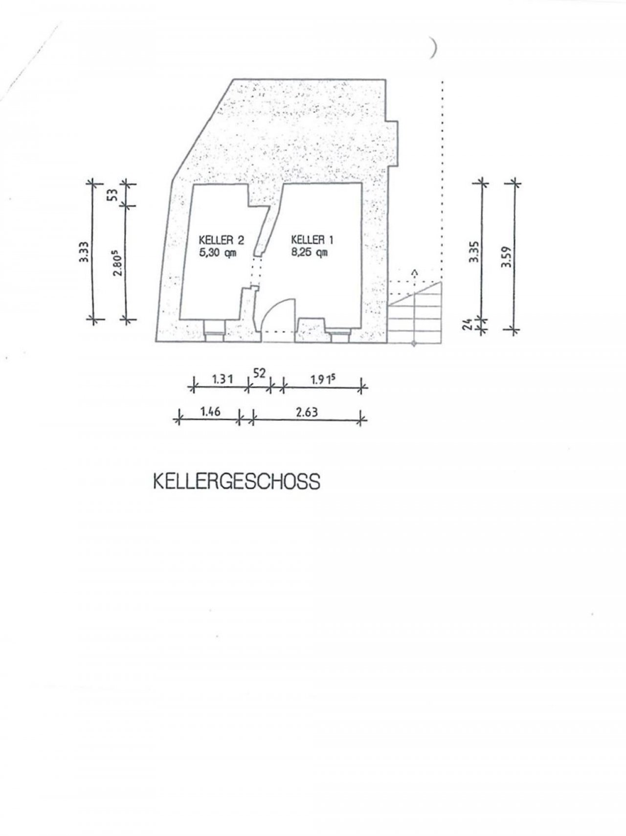 Grundriss Keller Grundriss Keller