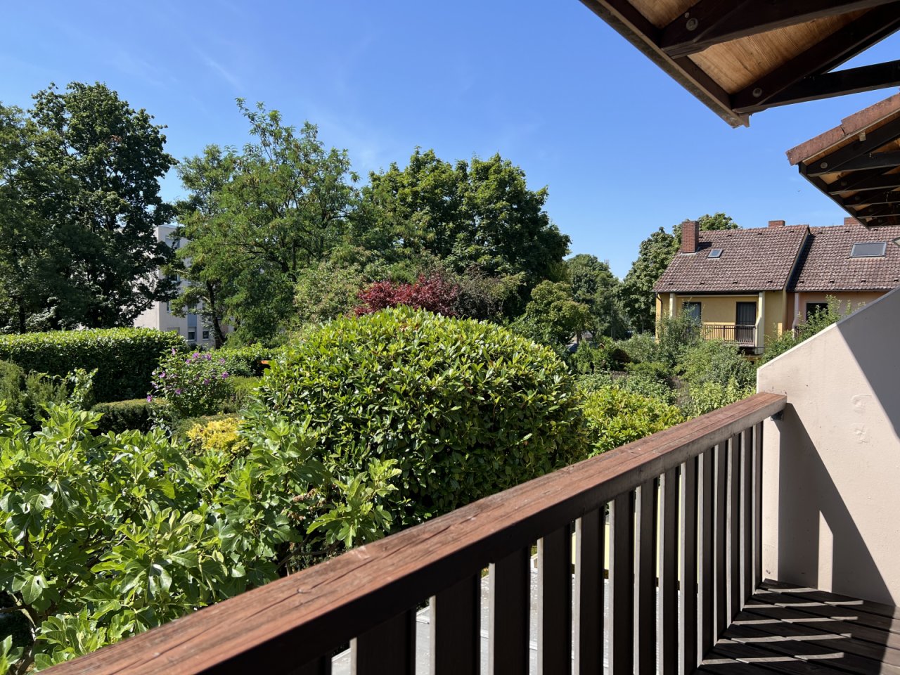 Blick vom Balkon Blick vom Balkon