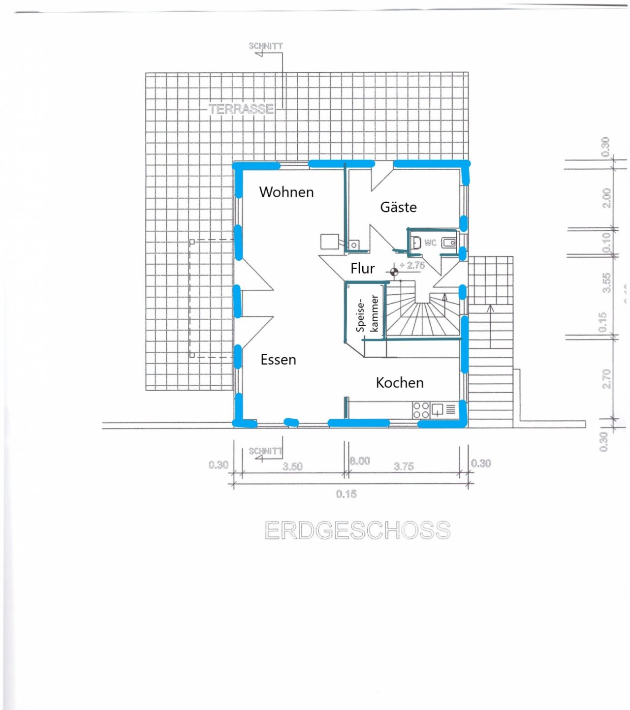 Grundriss Erdgeschoss
