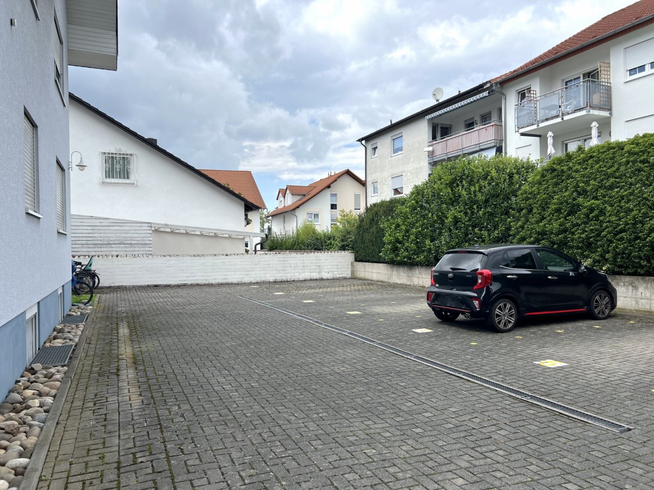 Stellplatz im Hinterhof