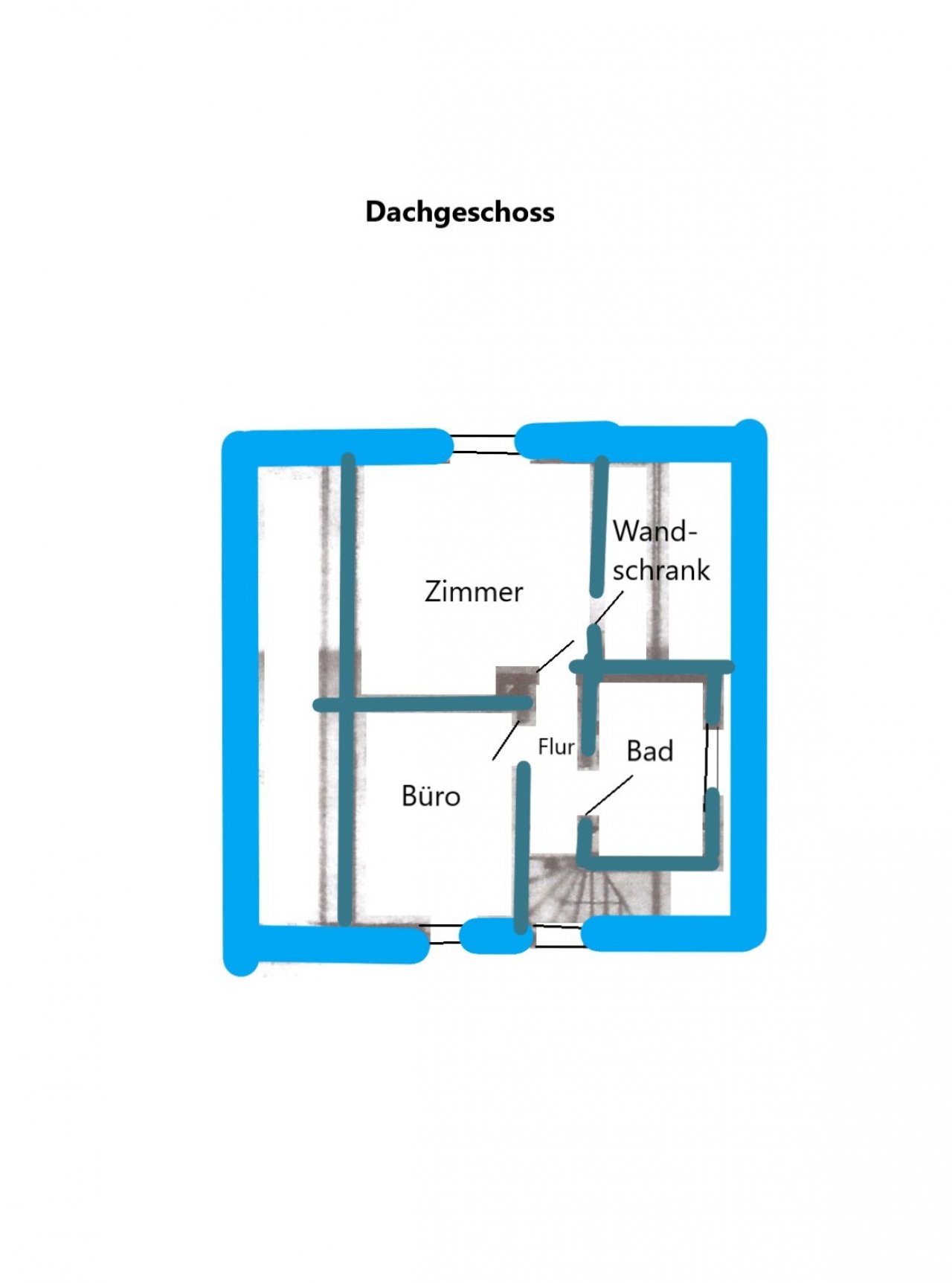 Grundriss DG