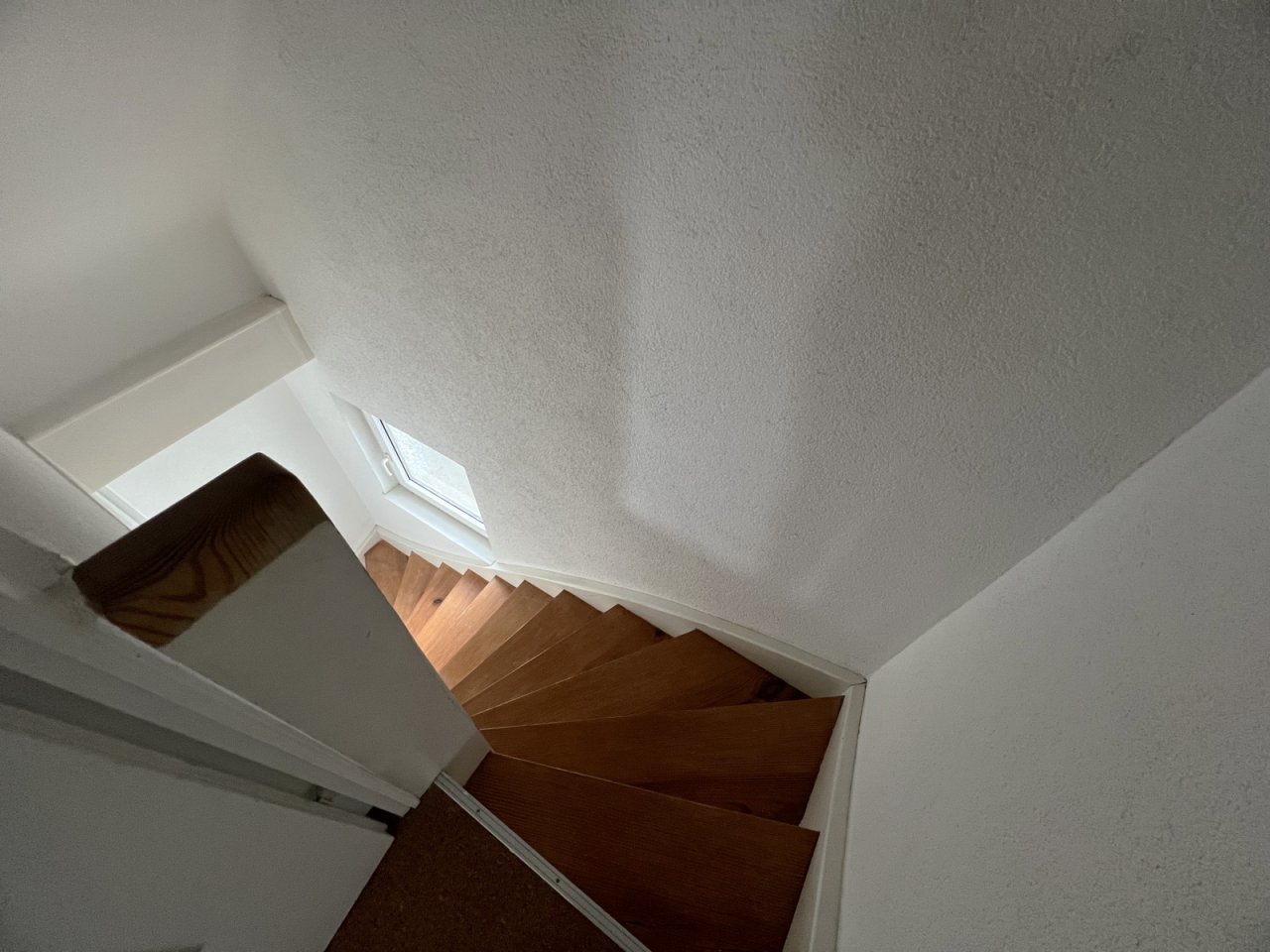 Treppe ins Obergeschoss