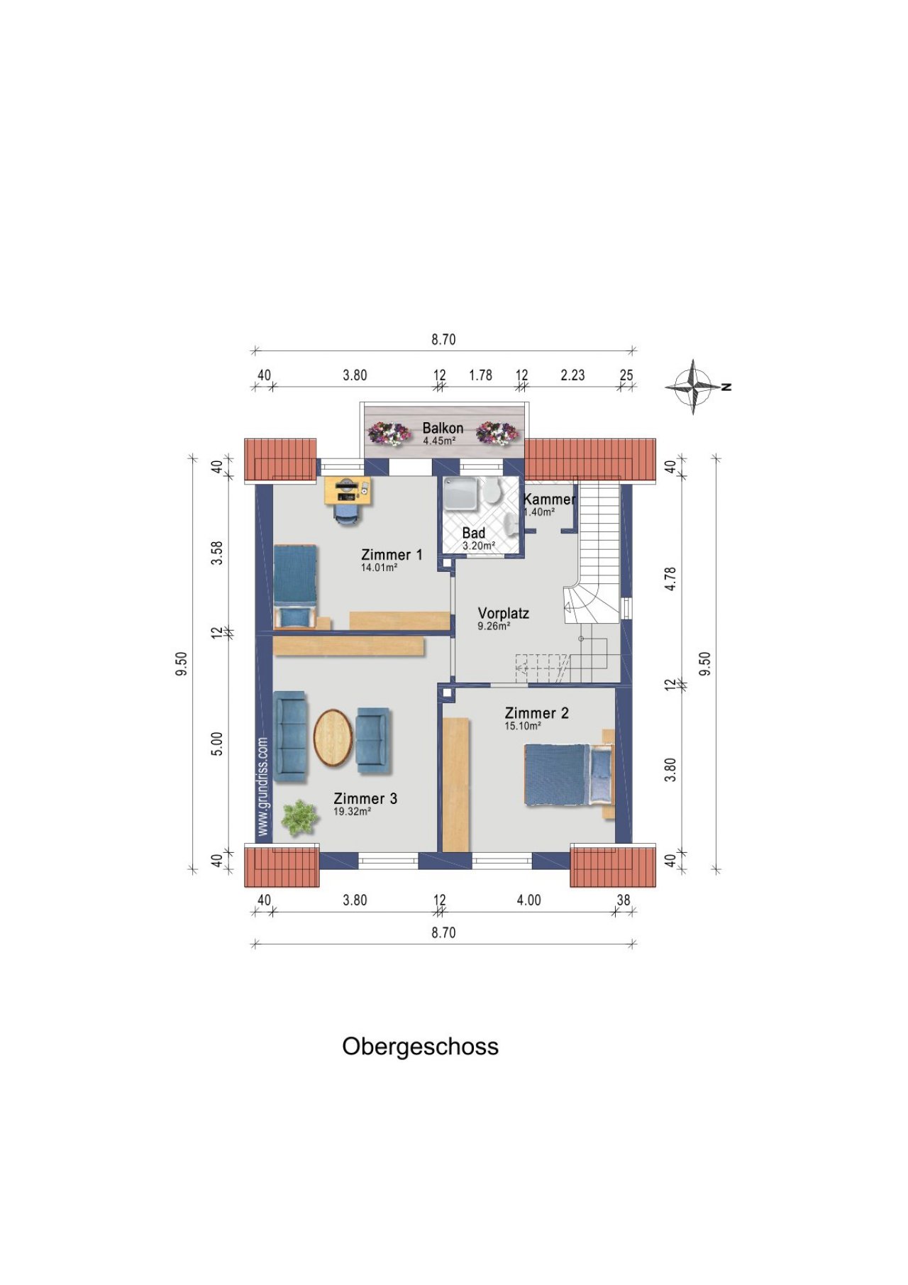 Obergeschoss Obergeschoss