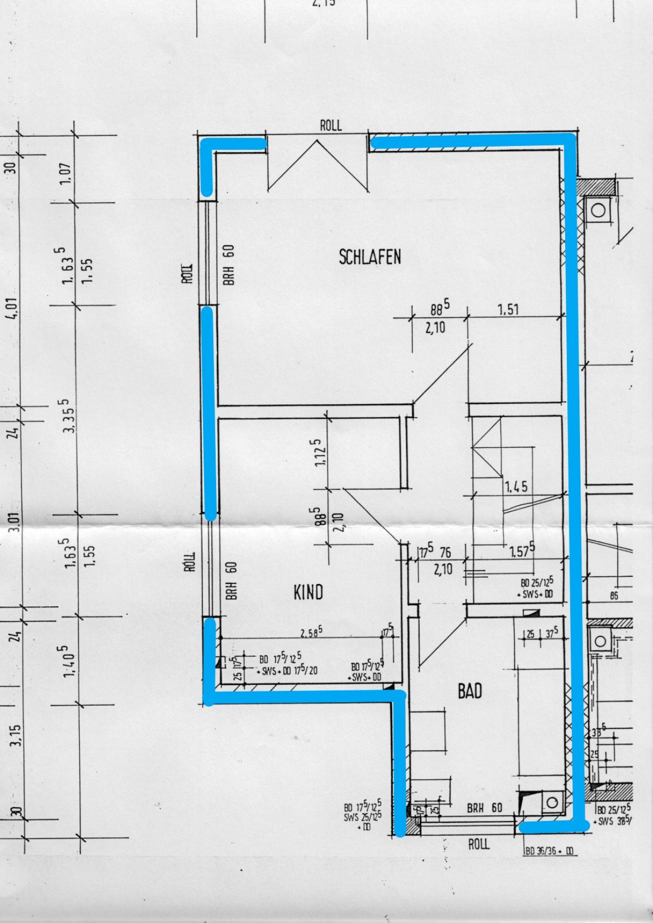 Grundriss 1. OG Grundriss 1. OG