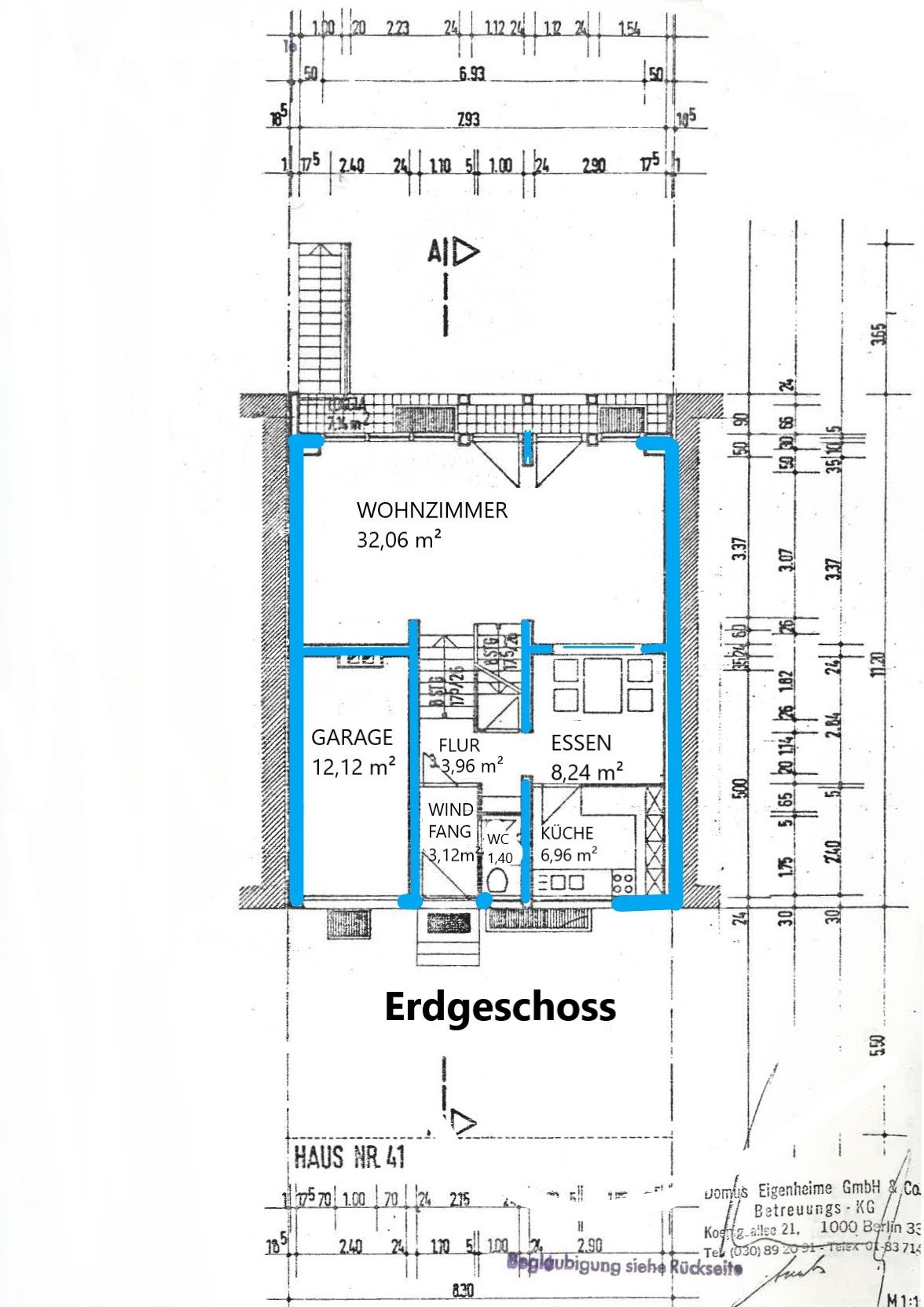 Erdgeschoss Erdgeschoss