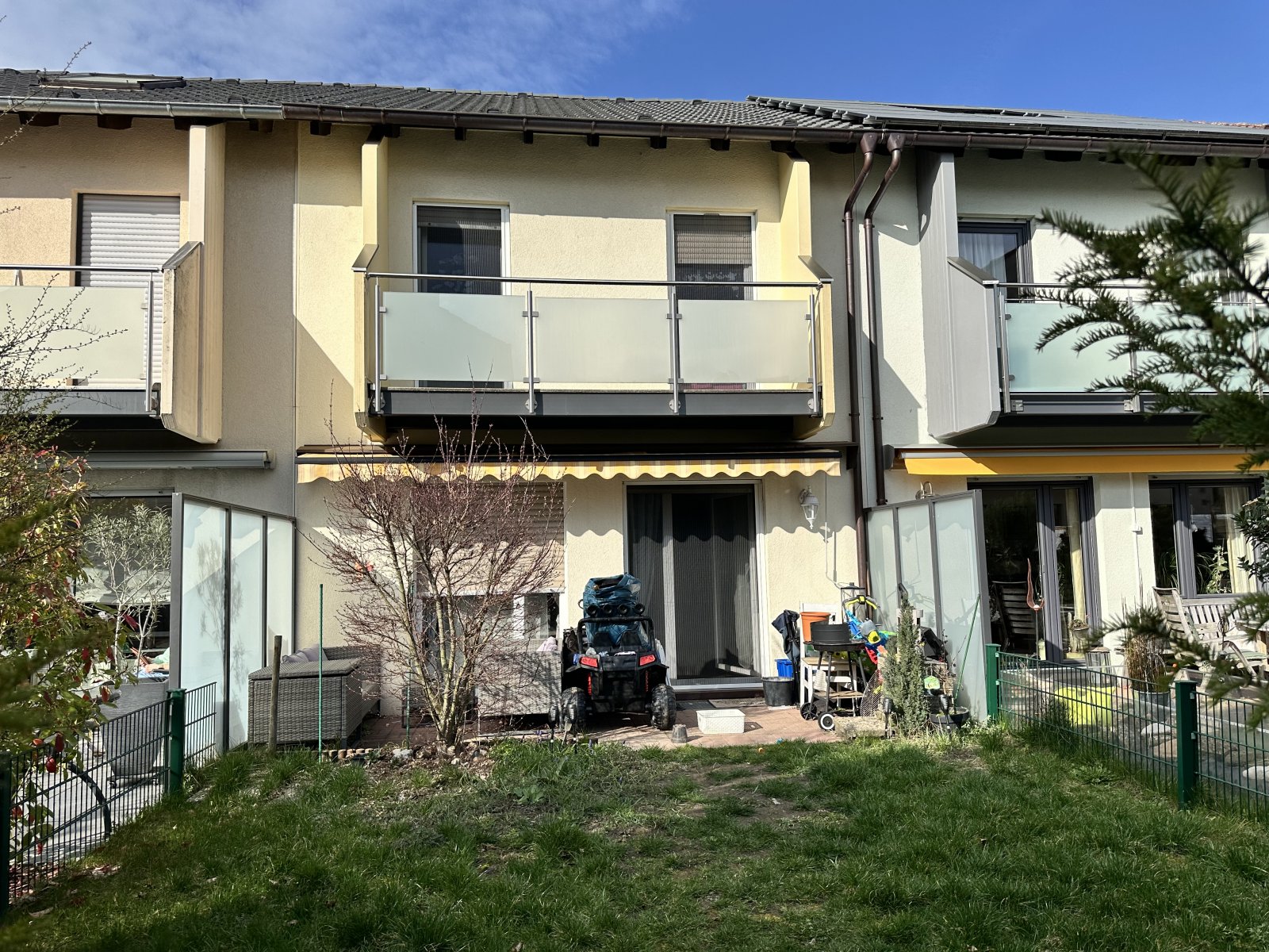 Hausansicht von hinten